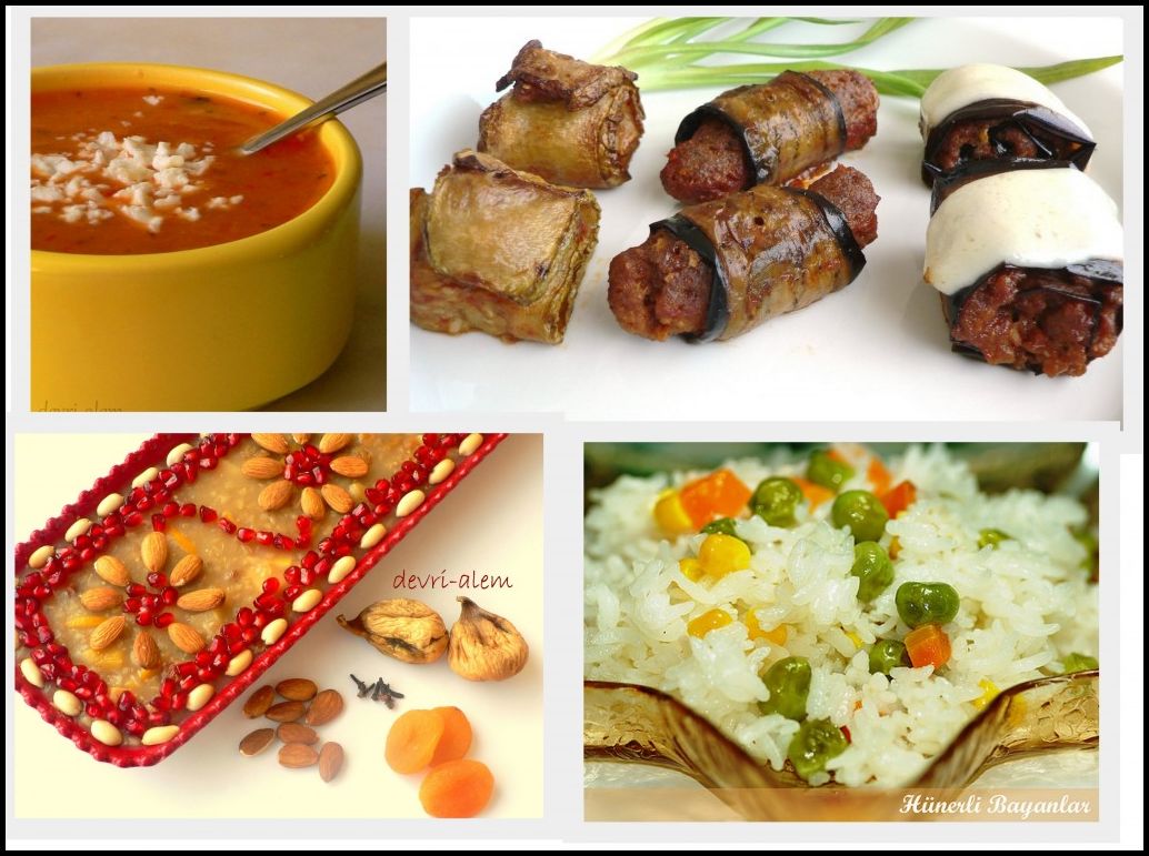 Resimli iftar ve sahur ramazan yemekleri