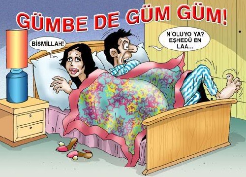 Ramazan karikatur davulcu (1)