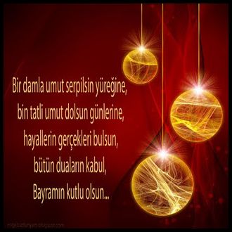 En yeni bayram mesajları