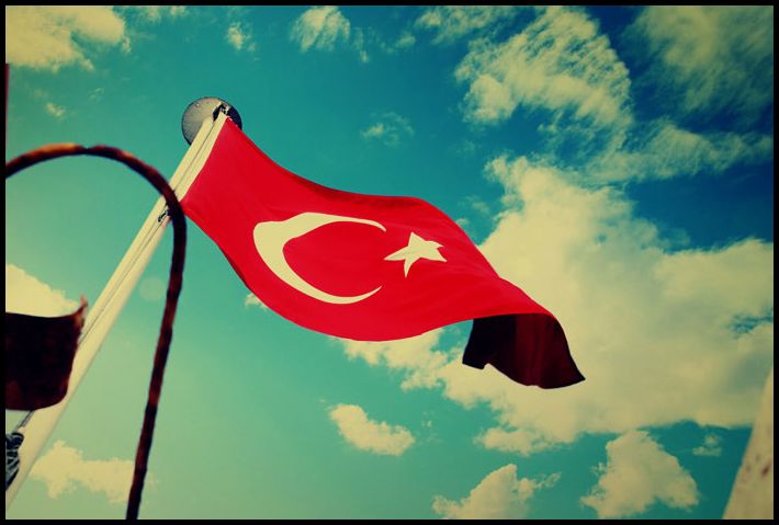Türkiye bayrağı flama