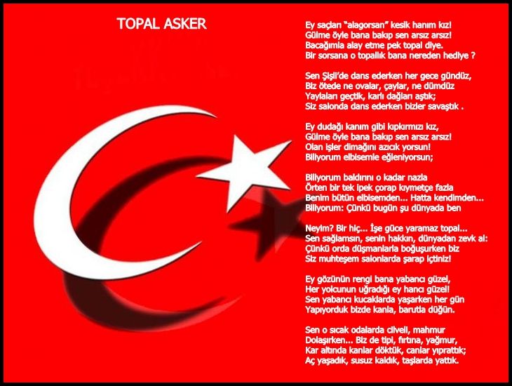 Bayraklı şehit asker şiirleri