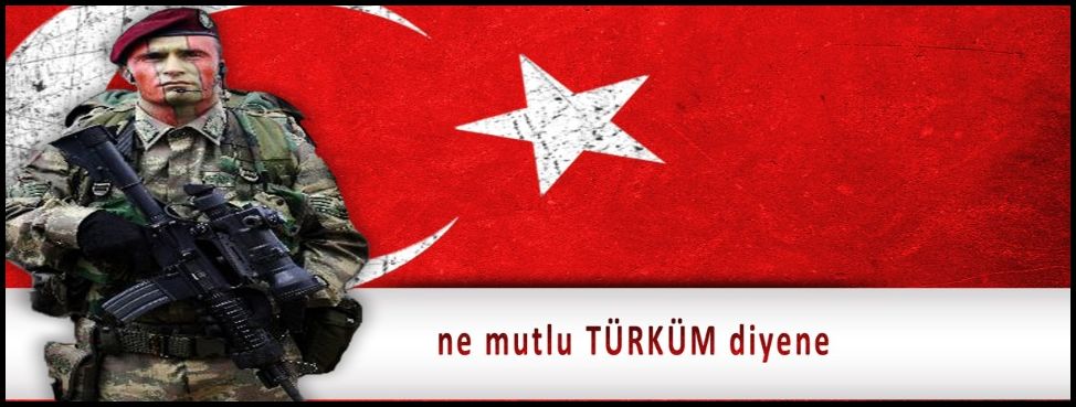 Bayraklı türk askeri resimleri