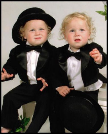 İkiz bebek foto
