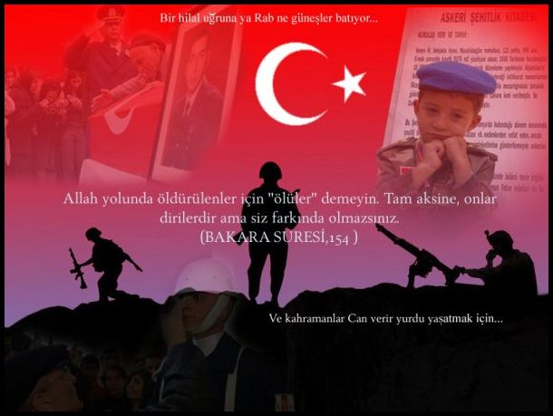 Resimli mehmetçik yazıları