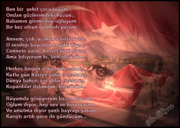 Şehit asker şiirleri