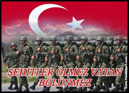 Şehitler ölmez vatan bölünmez