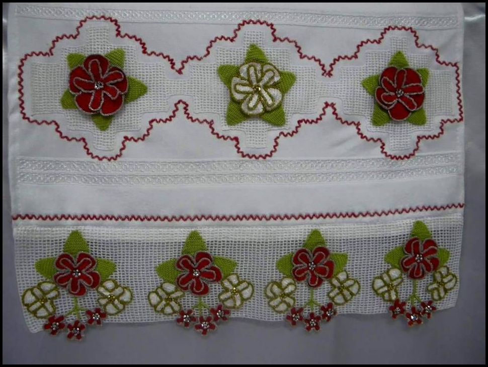 Tığ işi havlu desenleri