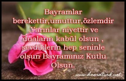 Resimli bayram sözleri