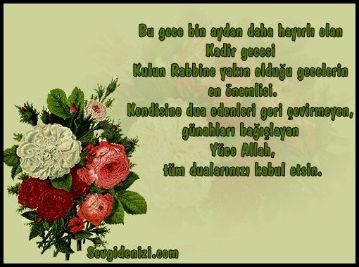 Resimli kandil mesajları