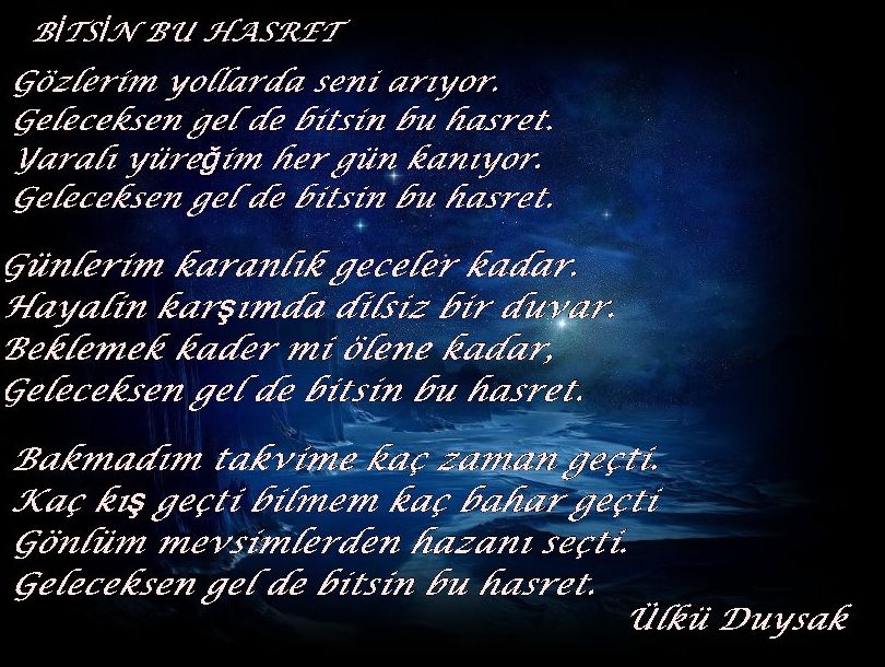 Ülkücü şiir resimleri