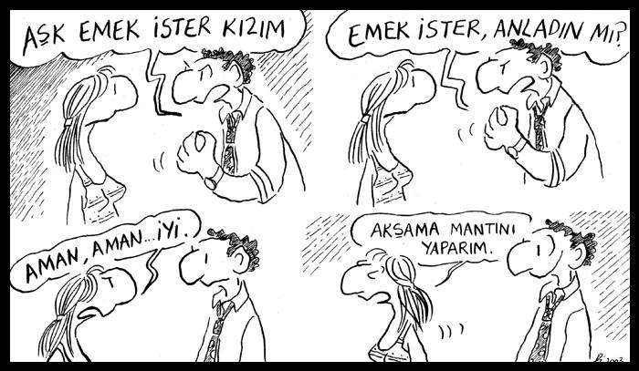 Aşk karikatürleri