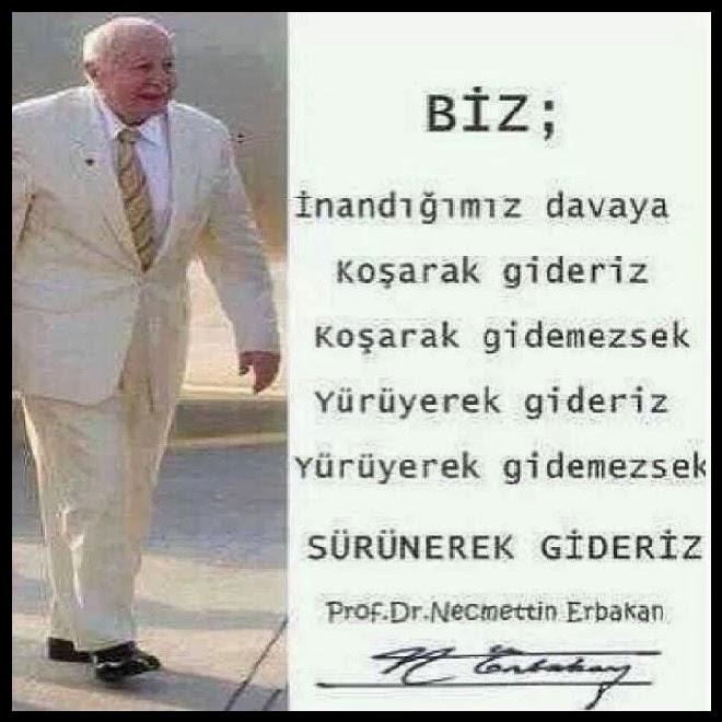 Erbakan sözleri
