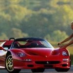 Ferrari bayan araba